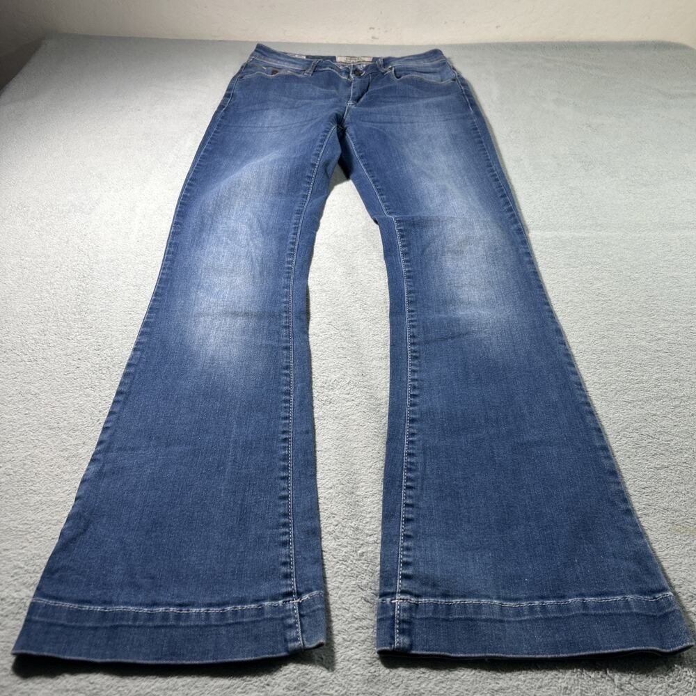 Y2K 2000s Diesel Jeans Flared Dojo Bootcut 28x31 Hamilton Loose Baggy Wide Leg